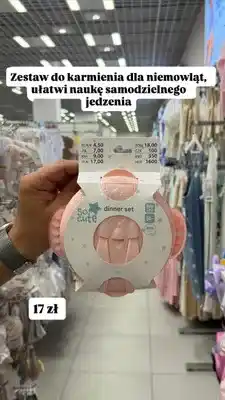 Pepco Zestaw do karmienia So Cute oferta