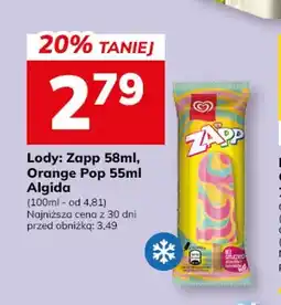 Hitpol Lody Zapp Algida oferta