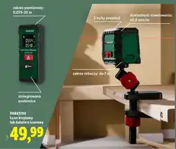 Lidl Laser krzyżowy Parkside oferta