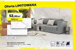 Bricoman Gres szkliwiony Cersanit Atelia White oferta