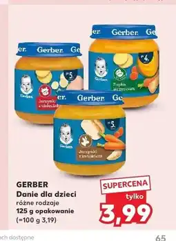 Kaufland Danie dla dzieci Gerber zupka jarzynowa oferta