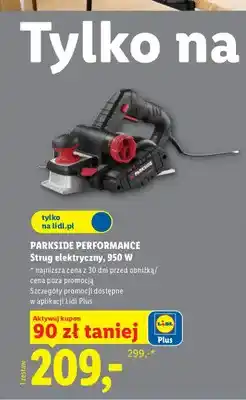 Lidl Strug elektryczny Parkside Performance oferta