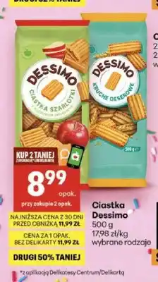 Delikatesy Centrum Ciastka Kruche Deserowe Dessimo oferta