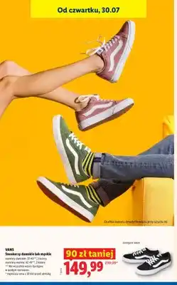 Lidl Sneakersy damskie Vans oferta