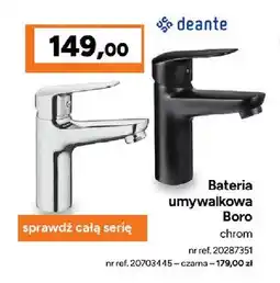 Bricoman Bateria umywalkowa Boro Deante chrom oferta