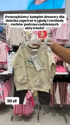 Pepco Dwuczęściowy komplet dresowy dla dziecka So cute oferta