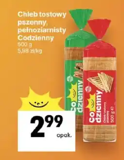 Delikatesy Centrum Chleb tostowy pszenny Co Dzienny oferta