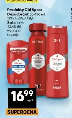 Delikatesy Centrum Dezodorant Old Spice Whitewater oferta