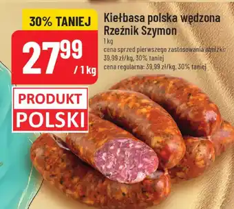 Polomarket Kiełbasa polska wędzona Rzeźnik Szymon oferta