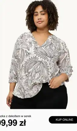 C&A Bluza z dekoltem w serek oferta