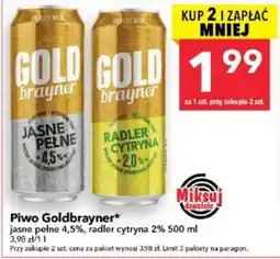 Lewiatan Piwo Goldbrayner* oferta