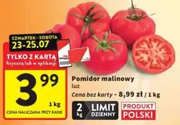 Intermarche Pomidor malinowy luz oferta