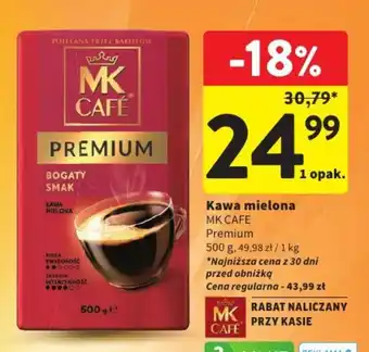 Intermarche Kawa mielona mk café premium oferta