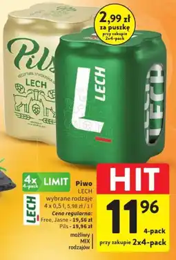 Intermarche Piwo LECH oferta