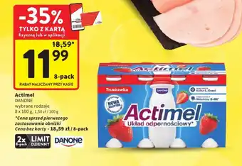 Intermarche Actimel danone oferta
