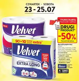 Intermarche Ręcznik papierowy Velvet Extra Long oferta