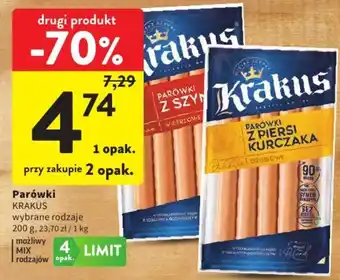 Intermarche Parówki KRAKUS oferta