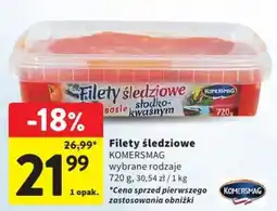Intermarche Filety śledziowe KOMERSMAG oferta
