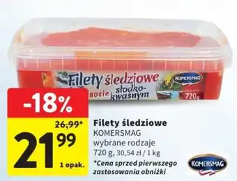 Intermarche Filety śledziowe KOMERSMAG oferta