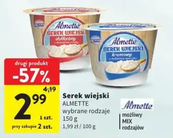 Intermarche Serek wiejski ALMETTE oferta