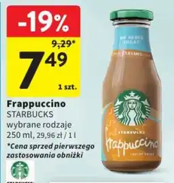 Intermarche Frappuccino Starbucks oferta