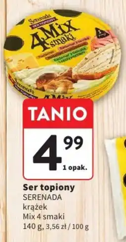 Intermarche Ser topiony SERENADA krążek Mix 4 smaki oferta