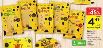 Intermarche Ser żółty SERENADA oferta