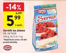 Intermarche Sernik na zimno DR. OETKER oferta