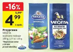 Intermarche Przyprawa VEGETA wybrane rodzaje oferta