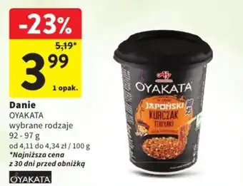Intermarche OYAKATA Japoński Kurczak Teriyaki oferta