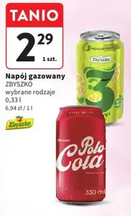 Intermarche Napój gazowany ZBYSZKO wybrane rodzaje oferta