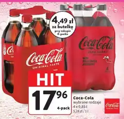Intermarche Coca-Cola wybrane rodzaje oferta