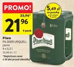 Intermarche Piwo PILSNER URQUELL jasne oferta