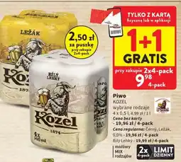 Intermarche Piwo KOZEL oferta