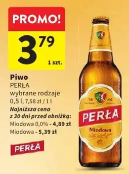 Intermarche Piwo PERŁA oferta