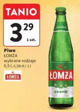 Intermarche Piwo Łomża oferta