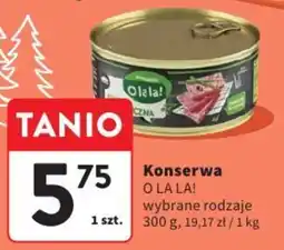 Intermarche Konserwa O LA LA! oferta