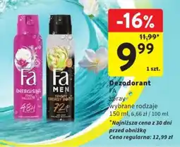 Intermarche Dezodorant FA spray oferta