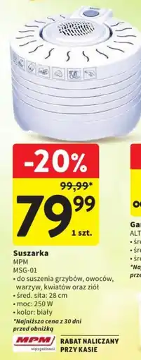Intermarche Suszarka MPM oferta