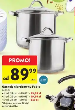 Intermarche Garnek nierdzewny Fabio ALTOM oferta
