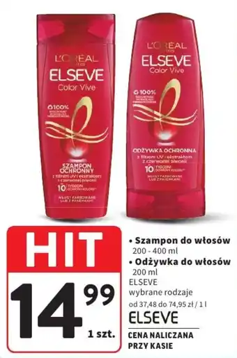 Intermarche Szampon do włosów ELSEVE oferta