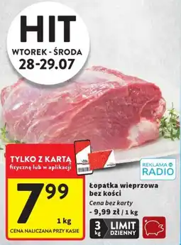 Intermarche Łopatka wieprzowa bez kości oferta