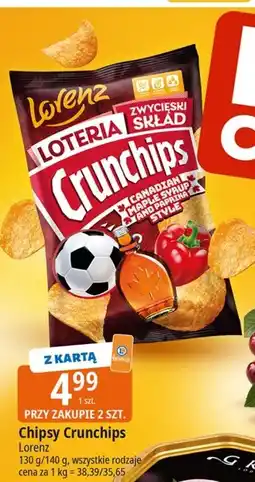 E.Leclerc Chipsy Crunchips Lorenz oferta