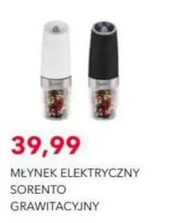 Nela Młynek Elektryczny Sorento Grawitacyjny oferta