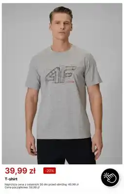 4F T-shirt 4F oferta