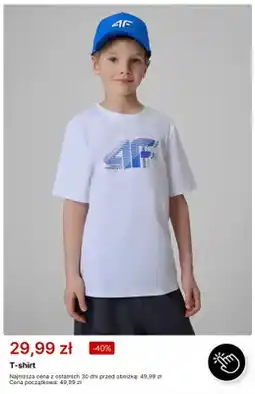 4F T-shirt dziecięcy 4F oferta