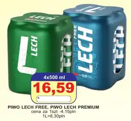 Primus Piwo Lech Free, Piwo Lech Premium oferta