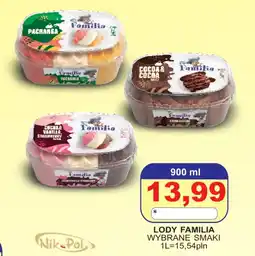 Primus Lody Familia Wybrane Smaki oferta
