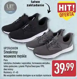ALDI UP2FASHION Sneakersy wsuwane męskie oferta