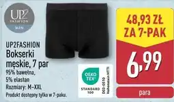 ALDI UP2FASHION Bokserki męskie, 7 par oferta